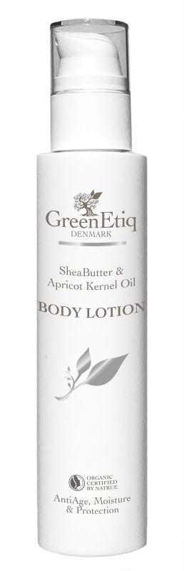 Greenetiq Body Lotion - Shea butter & Apricot Kernel Oil - Anti Age - Økologisk og vegansk hudpleje 2
